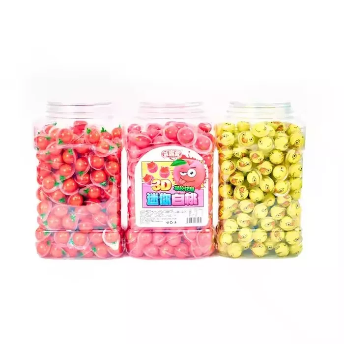 Soft Gummy Jelly Candy Fruit Flavored Bottled Sweet for
